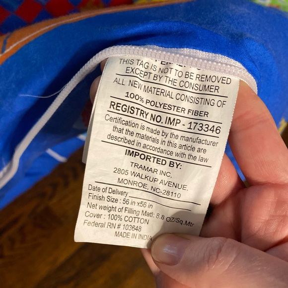 🟩Vintage playtime games/science facts kid’s sleeping bag🟩 - Picture 3 of 14